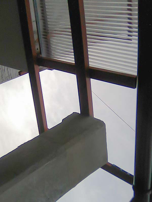 PVC nadstrešek - 2